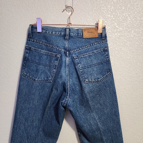 POLO RALPH LAUREN Stirrup button fly high rise jeans size 29 - Picture 7 of 10